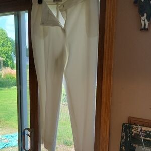 Kasper Men's Cream Dress Pants Size 14